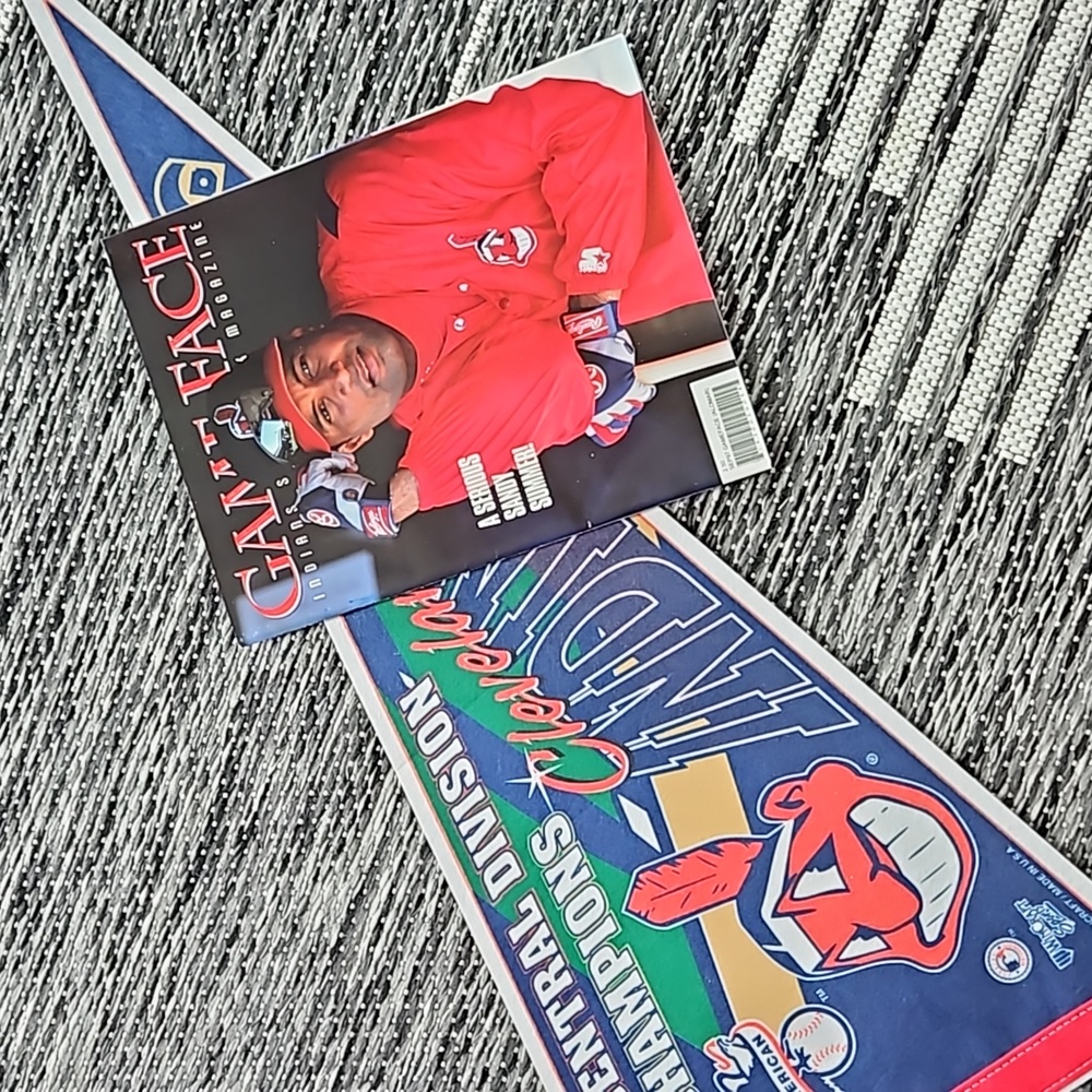 Vintage "Cleveland Indians" Collectibles (2 Item Bundle)